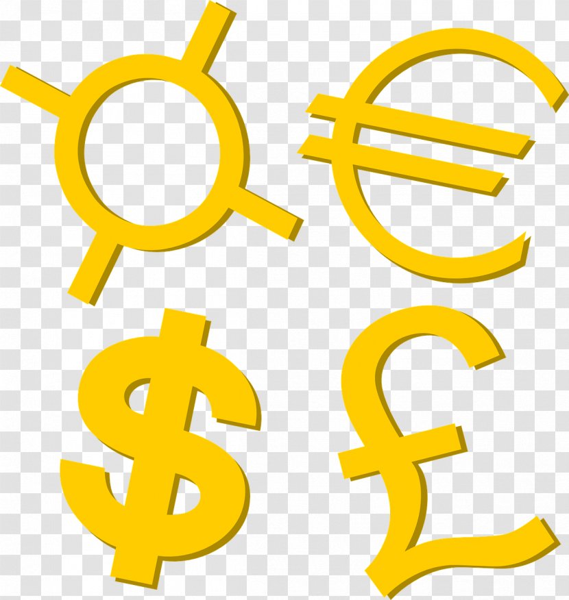 Currency Symbol Clip Art Vector Graphics Money - Rate Transparent PNG