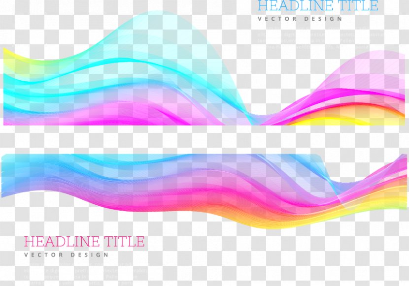 Colorful Striped Background Radiation - Product Design - Text Transparent PNG