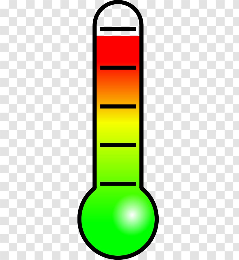 Thermometer Yellow - Rectangle Transparent PNG