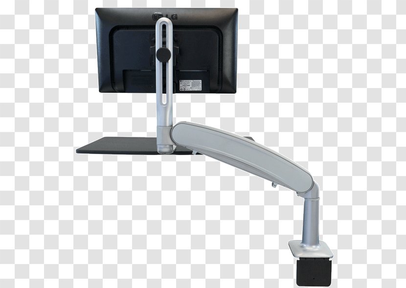 Computer Monitor Accessory Monitors Standing Desk Converter Hardware - Technology - Tilted Towers Transparent PNG