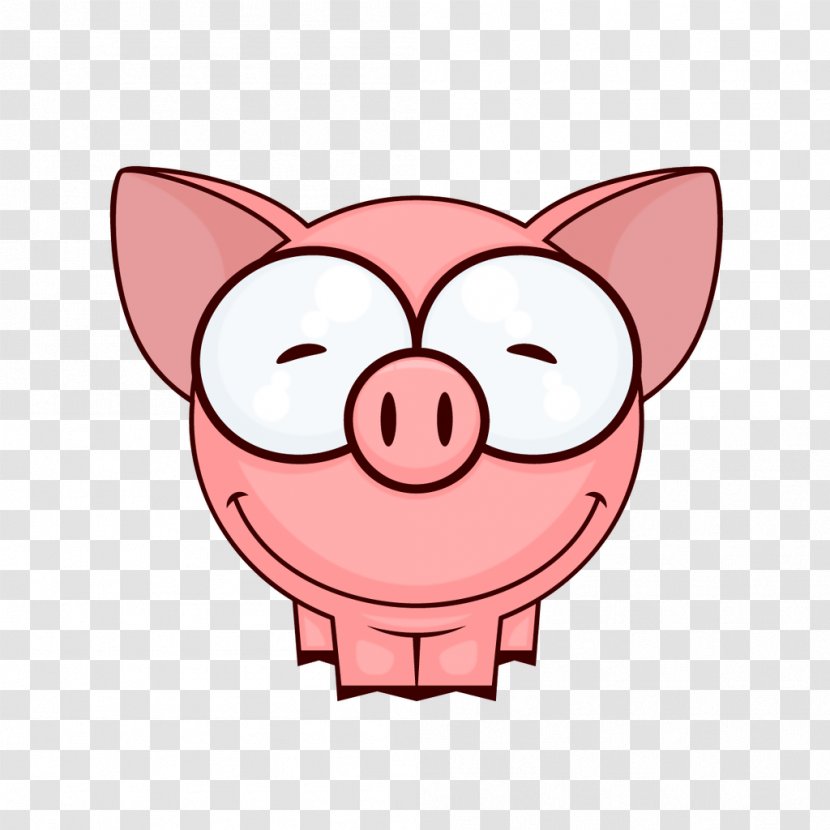 Piggy Bank Clip Art - Flower - Pig Transparent PNG