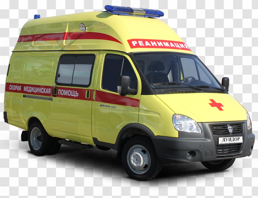 Compact Van GAZelle NEXT Car Ambulance - Emergency Medical Services - Gazelle Transparent PNG