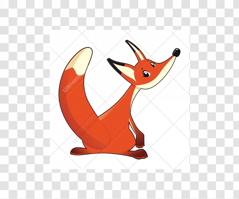 Deer Tree - Carnivoran - Fox. Vector Transparent PNG