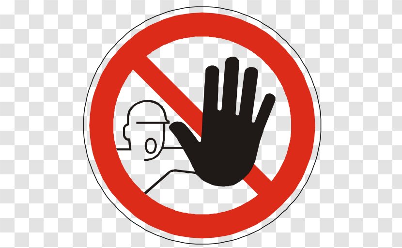 Warning Sign Paper Traffic No Symbol - Prohibited Transparent PNG