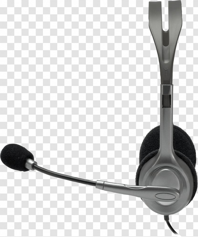Microphone Headphones Logitech H110 H111 H151 - Stereo 2018 Transparent PNG
