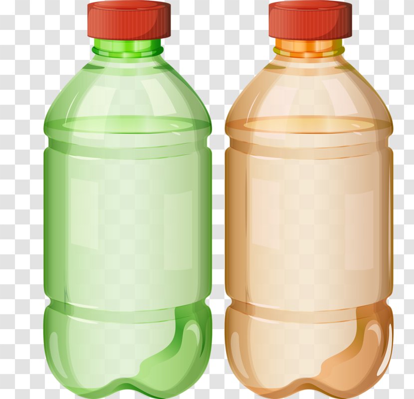 Drinking Water Bottled Illustration - Photography - Hand-painted Plastic Bottles Transparent PNG