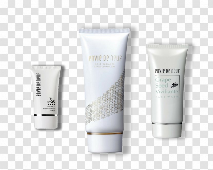 Cream Lotion Cosmetics - Protector Transparent PNG