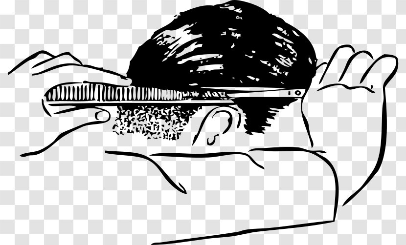 Comb Barber Hair-cutting Shears Clip Art - Cartoon - Scissors Transparent PNG