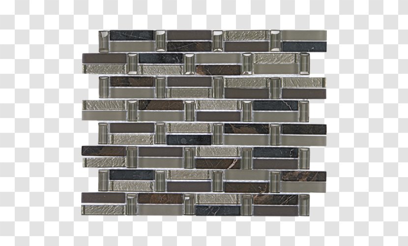 Brick Glass Tile Mosaic Porcelain - Wandtegel Transparent PNG