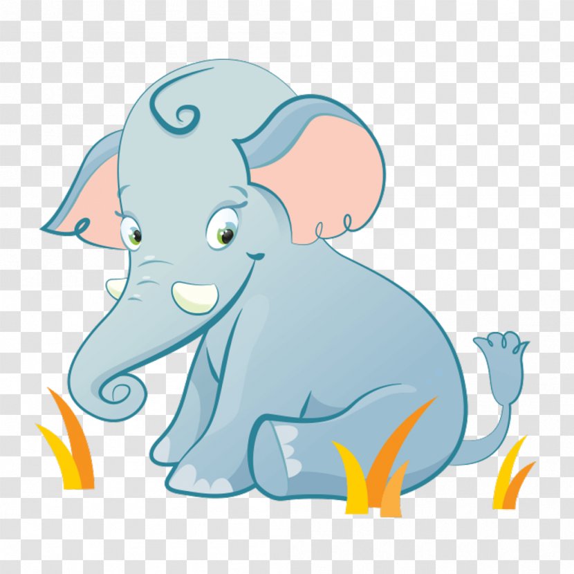 Indian Elephant African Clip Art Image - Wall Transparent PNG