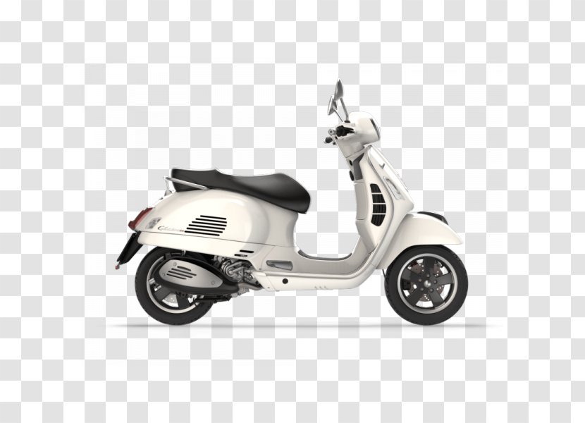 Piaggio Vespa GTS 300 Super Scooter - Motorcycle Accessories Transparent PNG