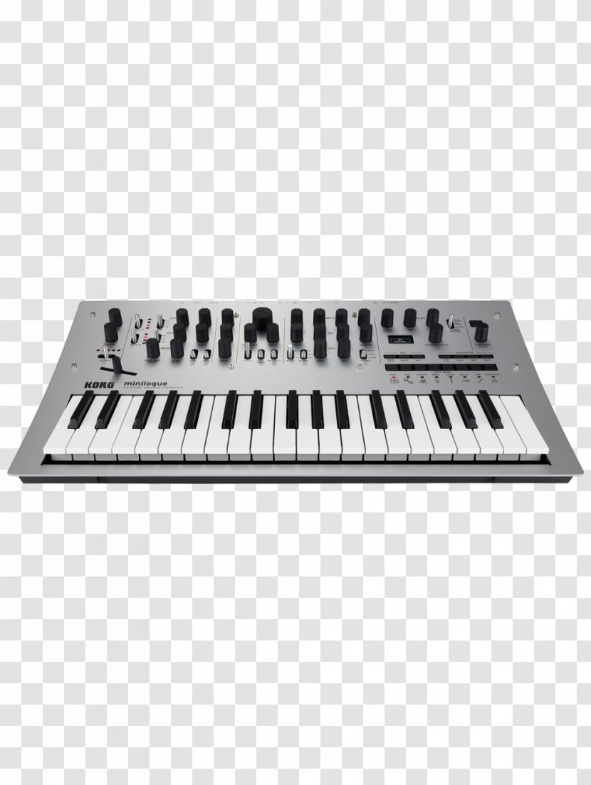Korg Minilogue NAMM Show Sound Synthesizers Analog Synthesizer Polyphony And Monophony In Instruments - Frame - Mini Synth Transparent PNG