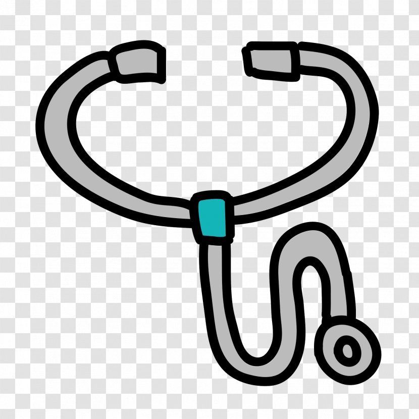 MVPediatrics Cartoon Image Drawing - Text - Stethoscope Silhouette Transparent PNG