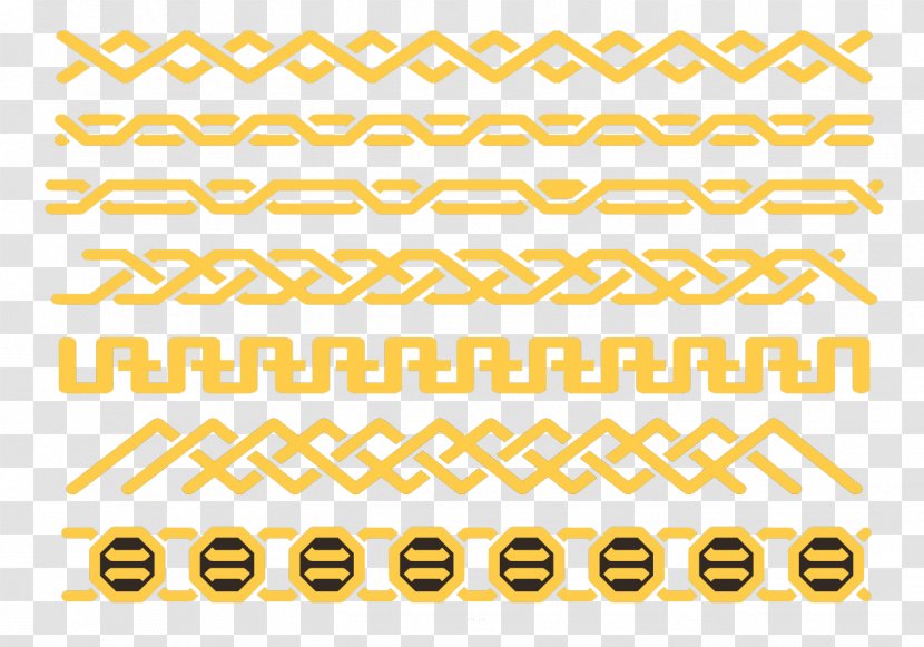 Download Icon - Rectangle - Border Trim Stripes Transparent PNG