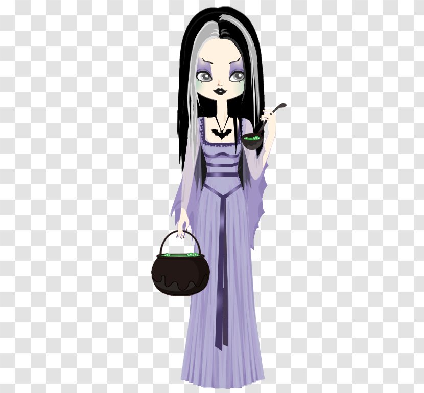 Lily Munster Morticia Addams Herman Frankenstein Illustration - Frame - Victorian Witch Doll Transparent PNG