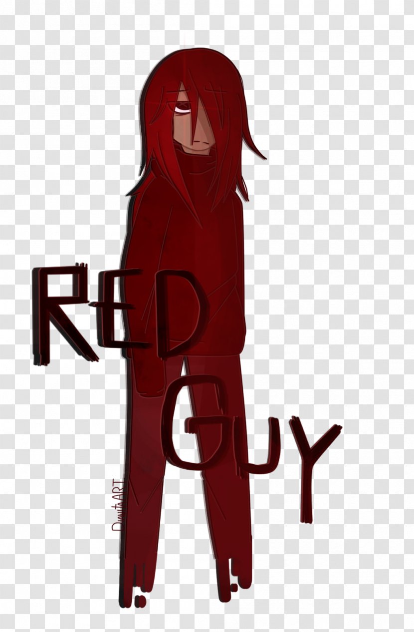 Red Guy Puppet First Scare Fan Art - Self Harm Transparent PNG