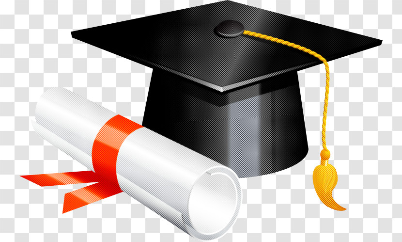 Square Academic Cap Graduation Ceremony Diploma Graduate University Hat Transparent PNG