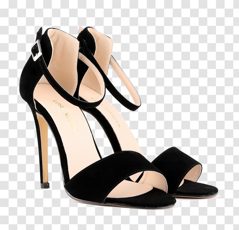 Sandal High-heeled Shoe Ankle - Basic Pump Transparent PNG