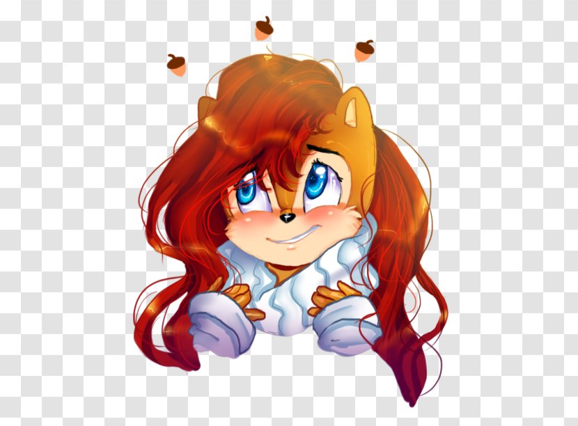 Princess Sally Acorn Amy Rose SegaSonic The Hedgehog Sonic Rush Adventure - Cartoon - Watercolor Transparent PNG