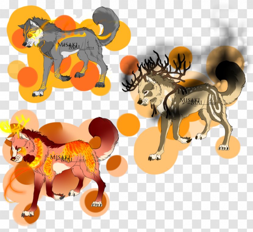 Cat Dog Canidae Illustration Mammal - Orange Transparent PNG