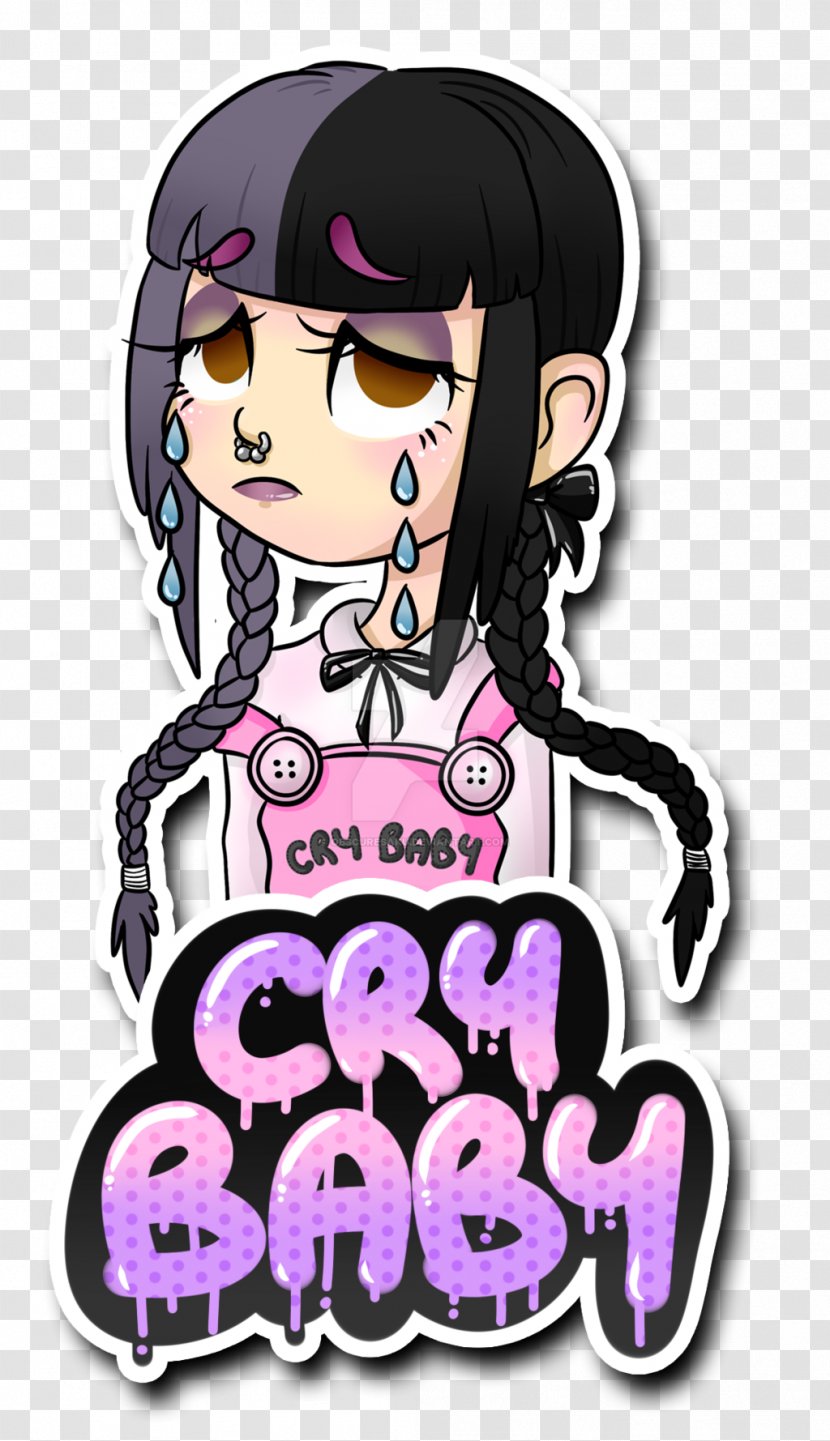 Cry Baby Fan Art Drawing - Heart Transparent PNG
