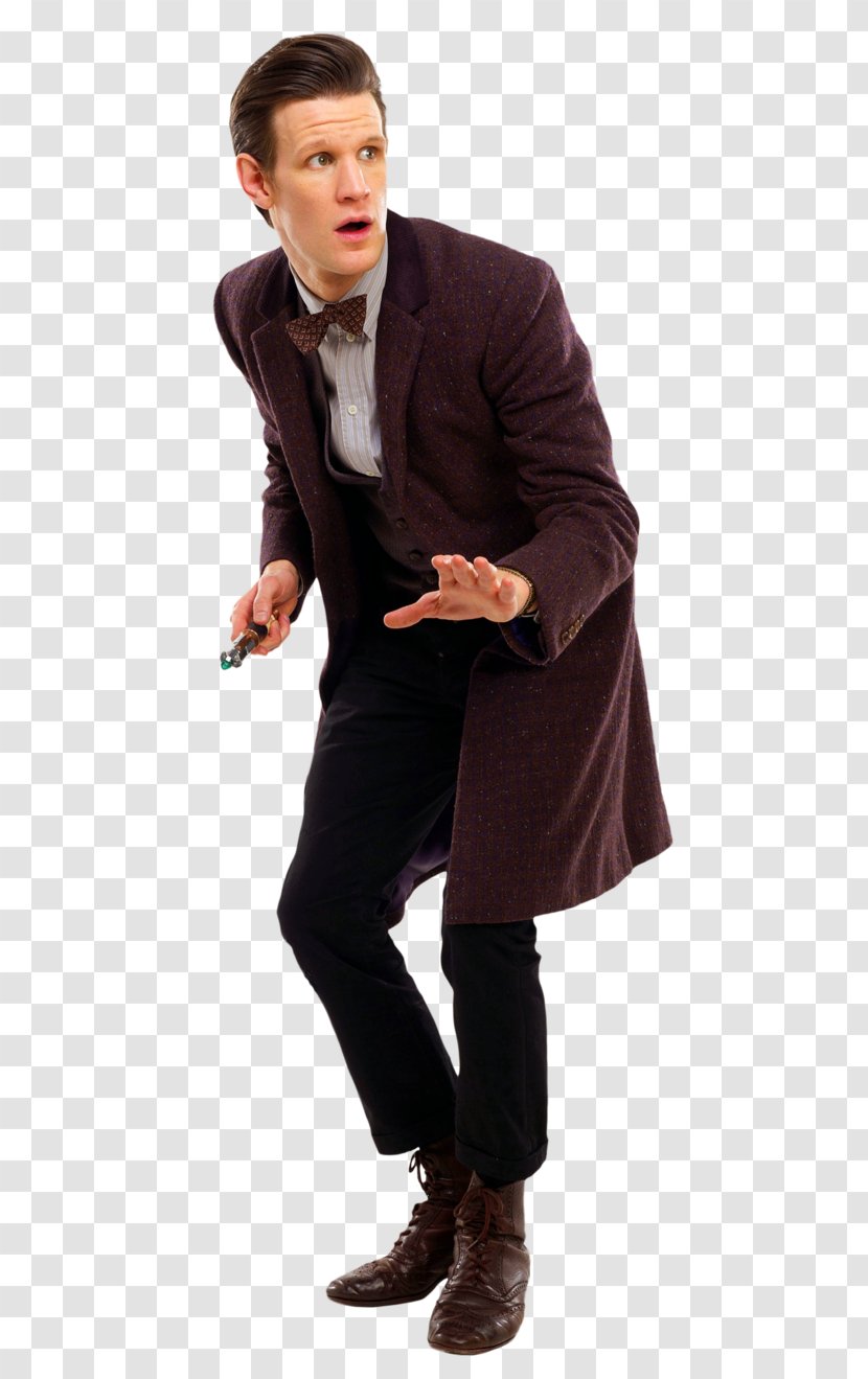 Matt Smith Eleventh Doctor Who Tenth - Deviantart Transparent PNG