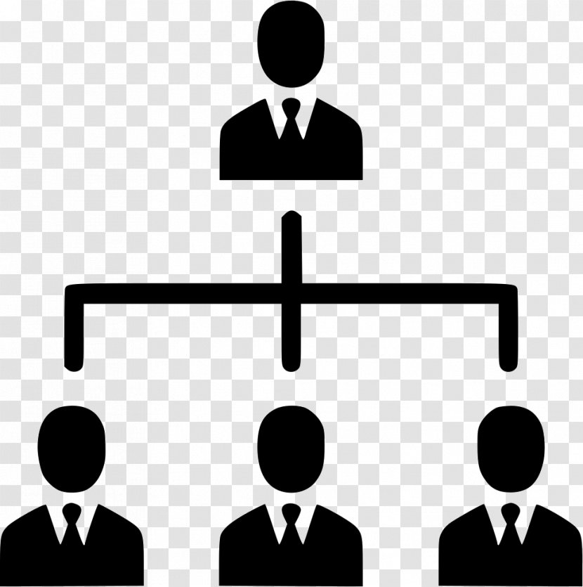Hierarchy Hierarchical Organization - Management - Crew Transparent PNG