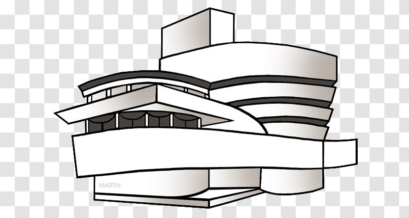Solomon R. Guggenheim Museum Architecture Clip Art - Modern - Design Transparent PNG