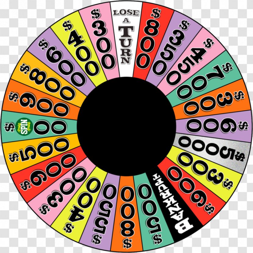 Game Show Television Graphic Design - Wheel Of Fortune Transparent PNG