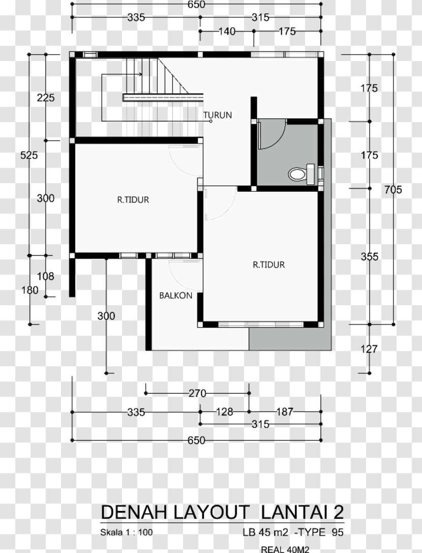 Jalan Wonosari Kidul House Housing Estate Floor Plan Transparent PNG