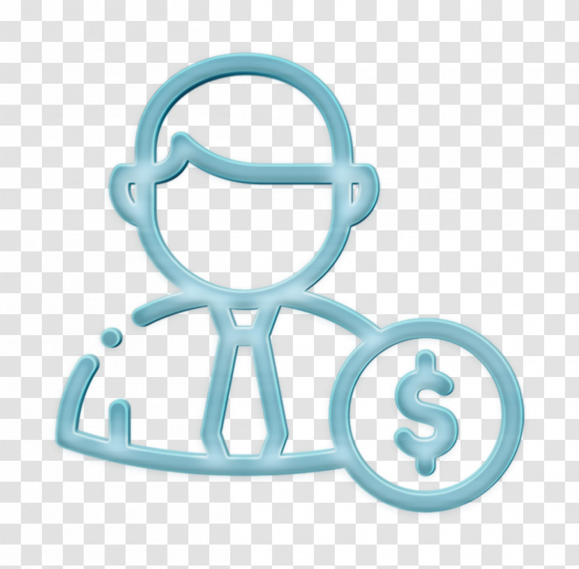 Business Icon Salary Icon Wage Icon Transparent PNG