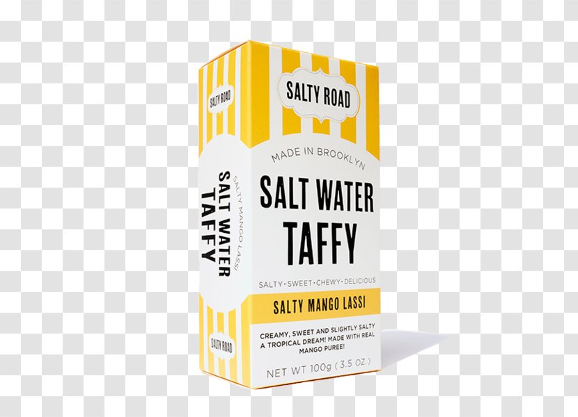 Salt Water Taffy Gummi Candy Caramel - Mango Lassi Transparent PNG