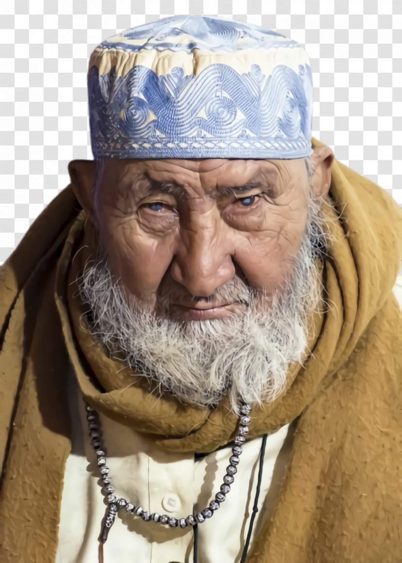 Old People - Beard - Wrinkle Turban Transparent PNG