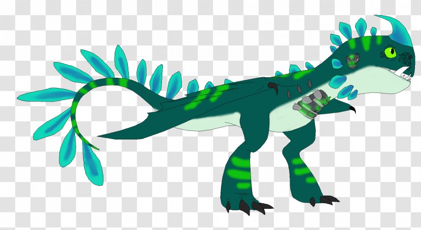 Velociraptor Green Clip Art - Vertebrate - Train Your Dragoon Transparent PNG