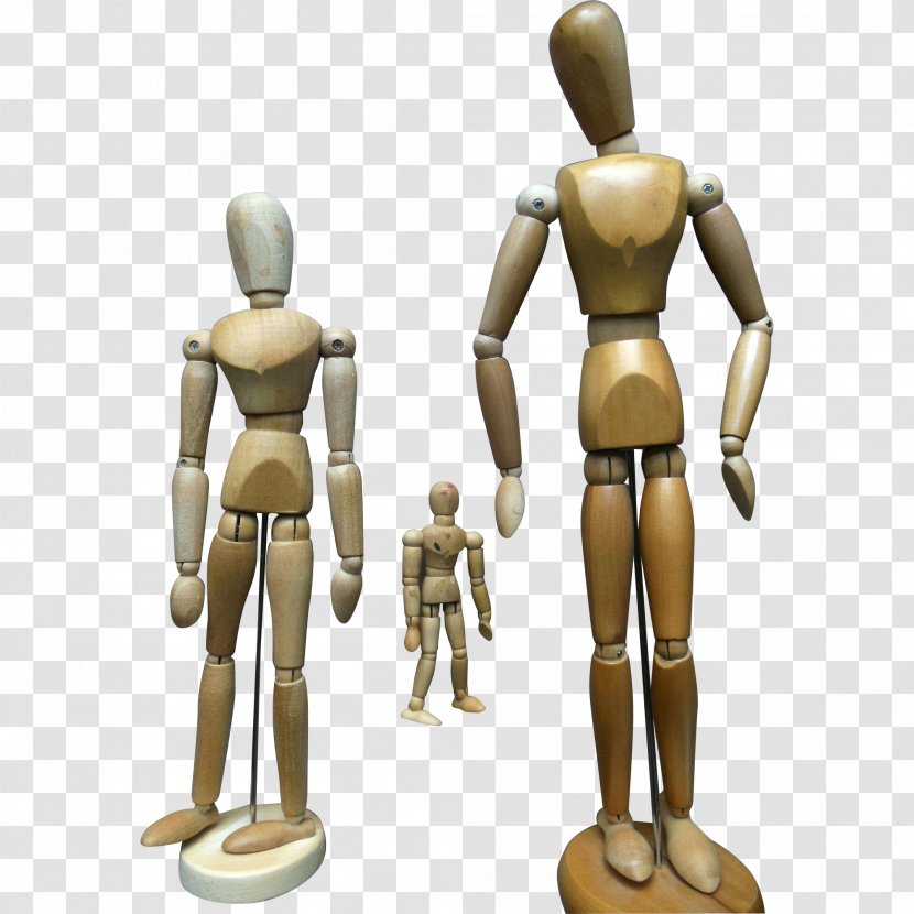 Mannequin Wood Dress Form Manekenas Figurine - Action Figure Transparent PNG