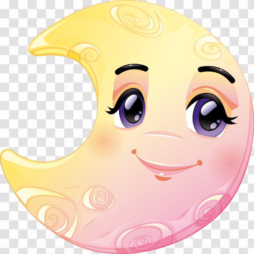 Drawing Eye Child Moon - Flower Transparent PNG