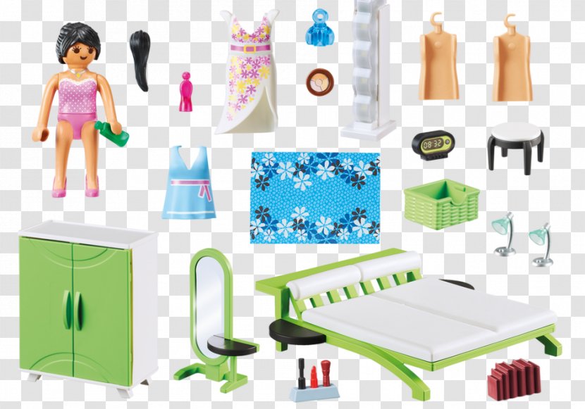 Bedroom Playmobil Clothing Armoires & Wardrobes - Furniture - Bed Transparent PNG