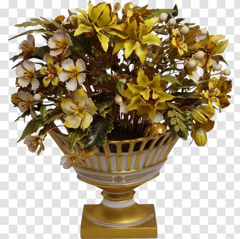 Floral Design Cut Flowers Flower Bouquet Artificial - Flowerpot Transparent PNG