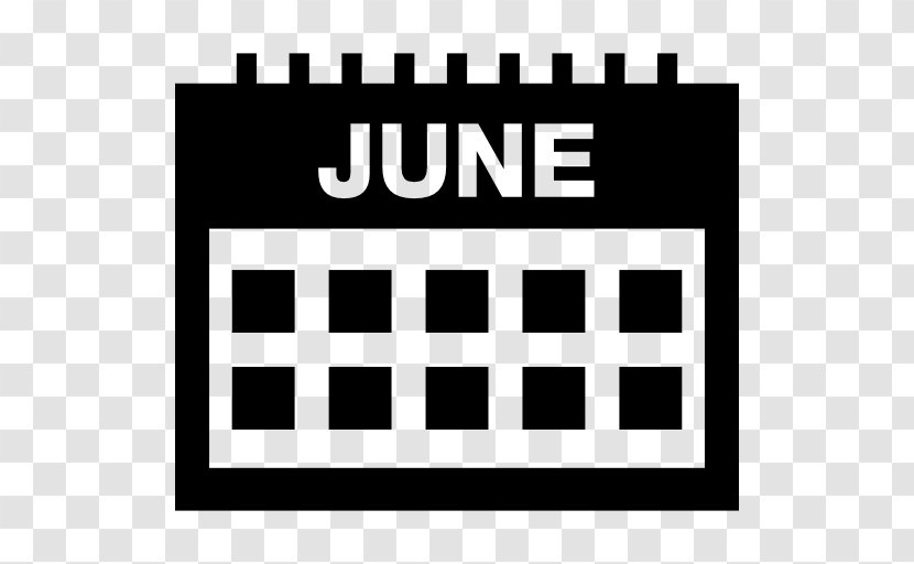 Calendar Date - Logo - June Transparent PNG