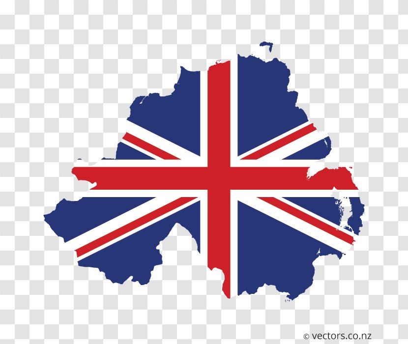 England Flag Of Northern Ireland The United Kingdom - Uk County Map Transparent PNG