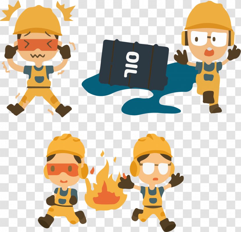 Occupational Safety And Health Illustration - Shutterstock - Processing To Issue A Different Accident Situation Transparent PNG