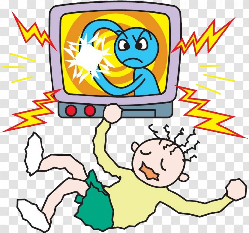 Electrical Injury Comics Electricity Cartoon - Laughter - TV Child Transparent PNG