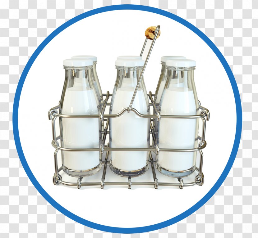 Milk Bottle Organic Dairy - Drink - Glass Jars Prototype Transparent PNG