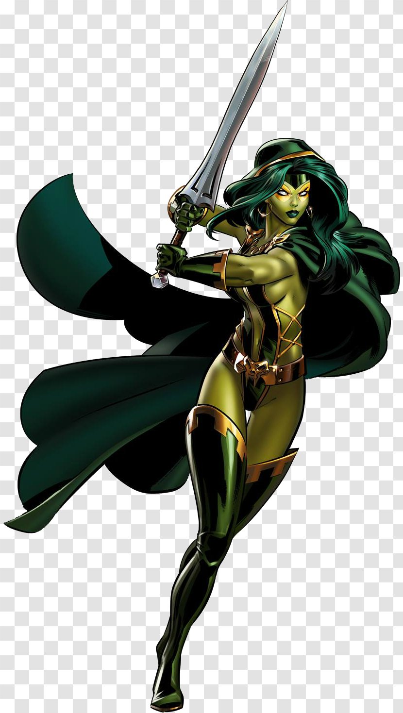 Gamora Marvel: Avengers Alliance Thanos Wanda Maximoff Angela - Wiki - MARVEL Transparent PNG
