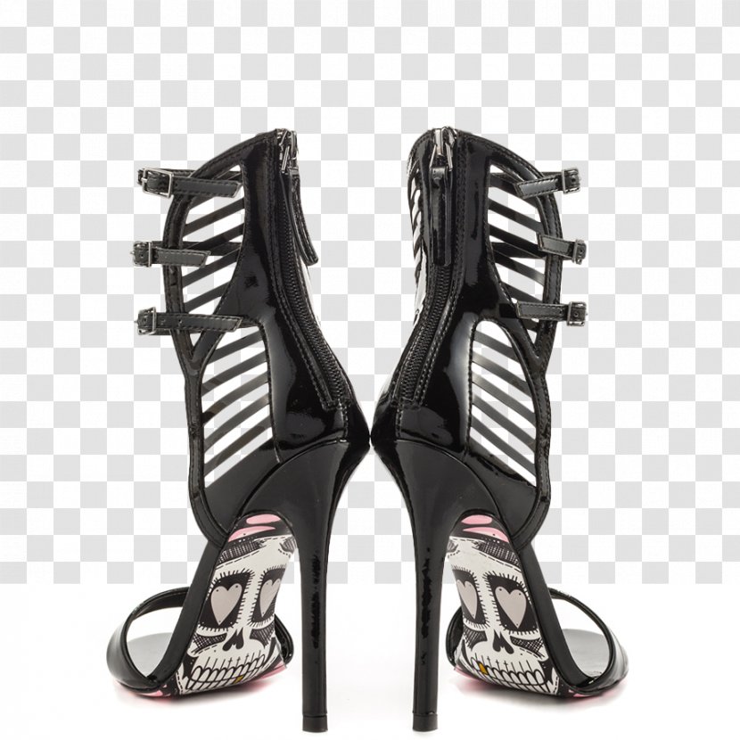 High-heeled Shoe Court Stiletto Heel - Silhouette - Sandal Transparent PNG