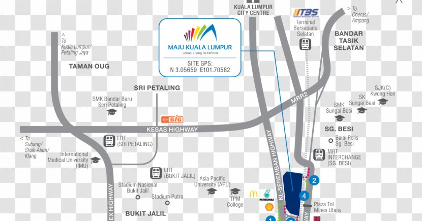 Sungai Besi Bulohâ€“Serdangâ€“Putrajaya MRT Line Maju Kuala Lumpur Seri Kembangan Bulohâ€“Kajang - Merck Sdn Bhd Transparent PNG