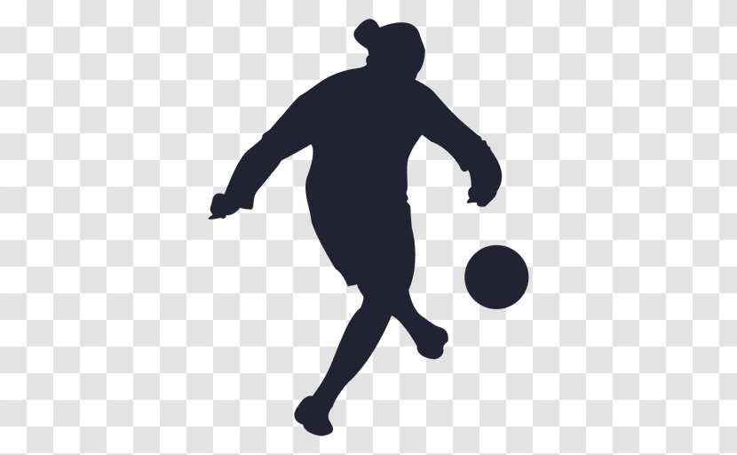Football Player Silhouette Women's Association Transparent PNG