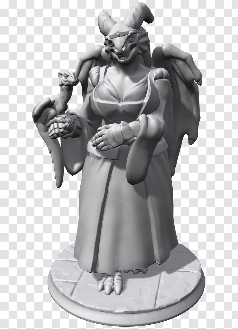Dungeons & Dragons Statue Figurine Miniature Wargaming Figure - Fiction - Terror Of The Transvaal Transparent PNG