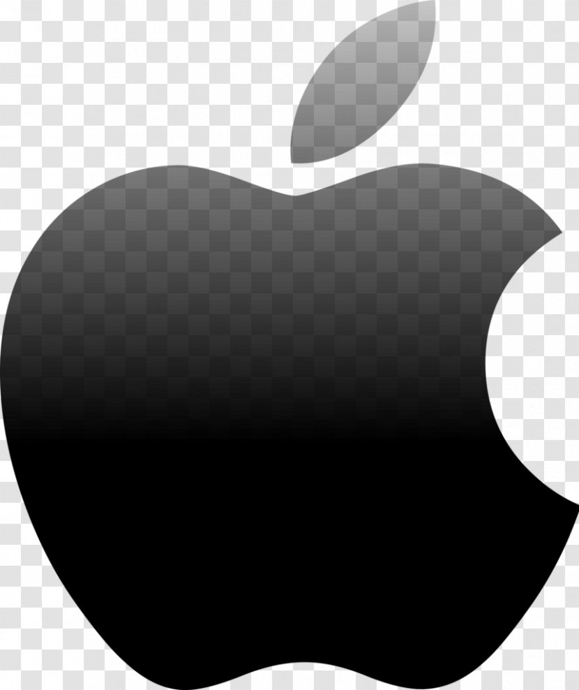 Apple Logo Clip Art - Monochrome Transparent PNG