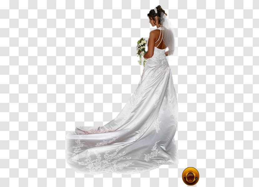 Bride Wedding Dress Marriage Woman - Figurine Transparent PNG